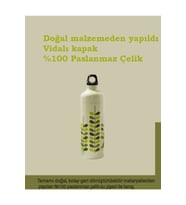 Tasarım Yeşil Su Matarası, Su Şişesi, Suluk, Çocuk Okul Su Şişesi