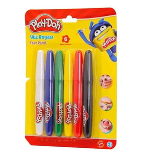 Play-Doh 6 Renk Yüz Boyası Play-Yu001