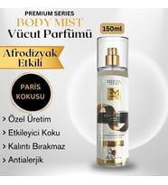 Kadın Body Mist Vücut Parfümü Paris Kokusu Çekici Etkileyici 150 Ml Vücut Spreyi (A.Beyaz)