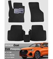 AUDİ Q3 (2018-2025) Uyumlu EVA Paspas Tam Set–Araca Özel,Su Geçirmez,Hızlı ve Kolay Montaj