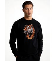 KAPLAN UNİSEX SWEATSHİRT (Siyah)