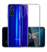 Kvy Huawei Honor 20 Kamera Korumalı Süper Silikon Kılıf