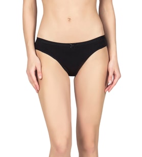 Pamuklu Kadın Slip Siyah  K23533
