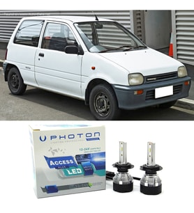 Daihatsu Cuore Led Xenon Uzun + Kısa Far Ampulü H4 Access Yeni Seri Beyaz