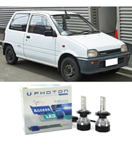 Daihatsu Cuore Led Xenon Uzun + Kısa Far Ampulü H4 Access Yeni Seri Beyaz