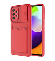 Lexroo Galaxy A52 Kılıf Kartix Kılıf - Kırmızı