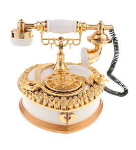 Nostaljik Telefon Müzik Kutusu
