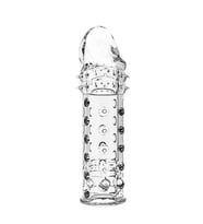 Tırtıklı Saydam Penis Kılıfı 16.3 cm