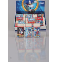 LİSANSLI SONIC ŞEKİLLİ 2 ADET SİLGİ (Karışık)