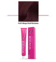 Premium 4.65 Akaju Kızıl Kestane - Kalıcı Krem Saç Boyası 50 g Tüp