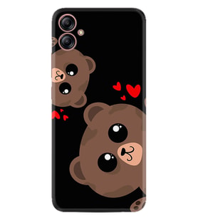 Samsung Galaxy A05 Kılıf Silikon Desen Özel Seri Love Animals 1780