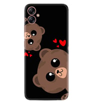 Samsung Galaxy A05 Kılıf Silikon Desen Özel Seri Love Animals 1780