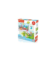 Ks Games Fisher-Price Baby Puzzle City Fun & Picnic 2 in 1 Çocuk Puzzle