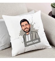 Kişiye Özel Erkekler İçin Kişiye Özel Karikatürlü Yastık