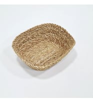 DİKDÖRTGEN KÜÇÜK EKMEK SEPETİ 20x16x7 cm