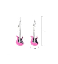 Gitar Küpe Pembe