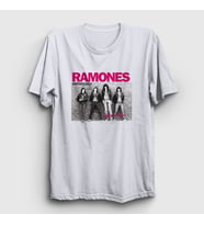 Presmono Unisex Beyaz Anthology Ramones T-Shirt 169344tt