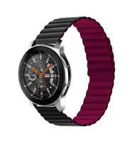 Lexroo Huawei GT2 42mm KRD-52 Kordon - Siyah-Kırmızı
