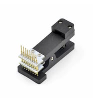 8 Pin Programlama Aparatı 2.54mm Pogo Pin Yaylı Mandal Klips Seri Üretim Entegre Hızlı Prog.