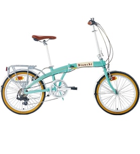 Bianchi New Vintage Folding Katlanır Bisiklet 20 2025 SİYAH