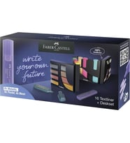 Faber Castell Textliner 46 Fosforlu Kalem 16 Renk Masa Seti