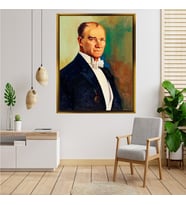 ÇERÇEVELİ ATATÜRK TABLO S603