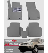 HONDA CRV 2 (2002-2006) Uyumlu EVA Paspas Tam Set–Araca Özel,Kolay Montaj,Su Geçirmez