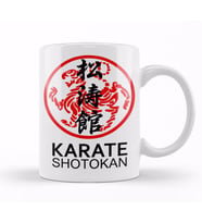 Kung Fu Karate Shotokan Kupa Bardak Porselen