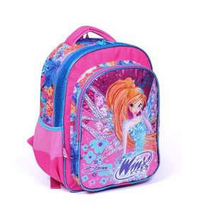 Yaygan Winx Club Bloom İki Bölmeli Okul Çantası - 63299