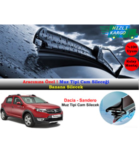 Dacia Sandero Muz Silecek Takımı 2008-2012