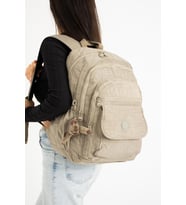 Ultra Hafif Çok Cepli Su Geçirmez Sırt Çantası Unisex Vizon (Model: 571-2A)