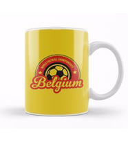 Belgium Sunrise World Football Championship Kupa Bardak Porselen