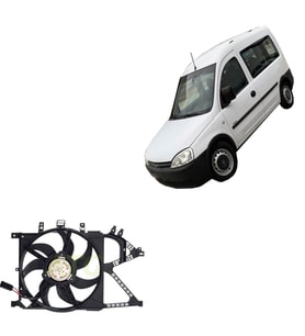 Opel Corsa / Combo 1.7 Klimasız Radyatör Fan Motoru