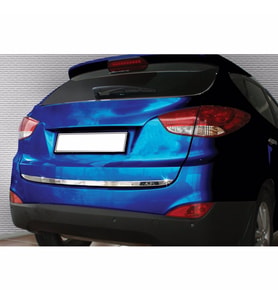 Hyundai ix35 Formlu Krom Bagaj Alt Çıta 2010 - 2015 Paslanmaz Çel