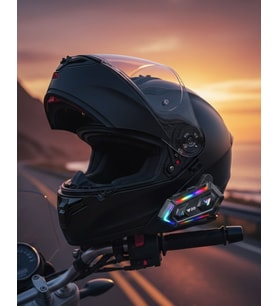 Northcity 16 Mod RGB Işıklı Motosiklet Intercom – Çift Telefon Destekli Yüksek Performanslı Cihaz