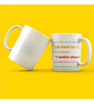 Yazılımcı Basit İş Tasarım Kupa (Beyaz)