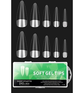 Fontenay 240'lı Soft Jel Tips & Yeni Nesil Kullanımı Kolay Yumuşak Jel Tips T-186-4