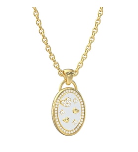 Guess JGUJUBN06067JWYGRHTU Kalpli Kadın Kolye