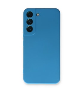 Samsung Galaxy S23 Plus Kılıf Nano İçi Kadife Silikon - Mavi
