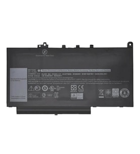 Dell 1W2Y2, 01W2Y2  Batarya ile Uyumlu Pil - 3 Cell (Çok Renkli)