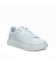 Trendyshose WCS-2977 Anatomic Rahat Poli Taban Hafif Unisex Spor Ayakkabı (Beyaz Gümüş)