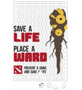 Dota 2 Save A Life Puzzle 240 Parça Yapboz