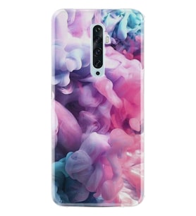 Oppo Reno 2Z 4 Lite 4 Pro 5 6 7 A31 Kılıf Desemli Silikon Pink Cloud 1305