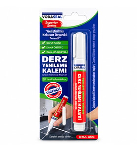10 ADET BEYAZ / SÜPER SERİ DERZ KALEMİ SU BAZLI - KOKUSUZ YEDEK UÇ (5680)