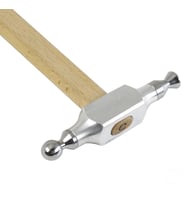 Pdr Tools Pdr Boyasız Göçük Düzeltme Çekiç Tahta Saplı Alüminyum Değişen Başlıklı 2 Metal Başlık