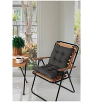 Yıkanabilir Boncuk Silikon Dolgulu 40X40 Cm Sandalye Minderi