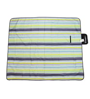 Piknik Kamp Örtüsü - Su Geçirmez - Madfox Skyloft - Blue Stripe - 546254