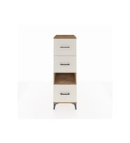 Kronos Dolap Tek Raflı 3 Çekmeceli 44x59x134 Çam-Aytaşı