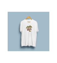Oversize Coconut / Hindistan Cevizi Tasarım unisex T-shirt