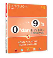 Tonguç Yayınları 0'dan 9'a Türk Dili ve Edebiyatı Konu Anlatımlı Soru Bankası
